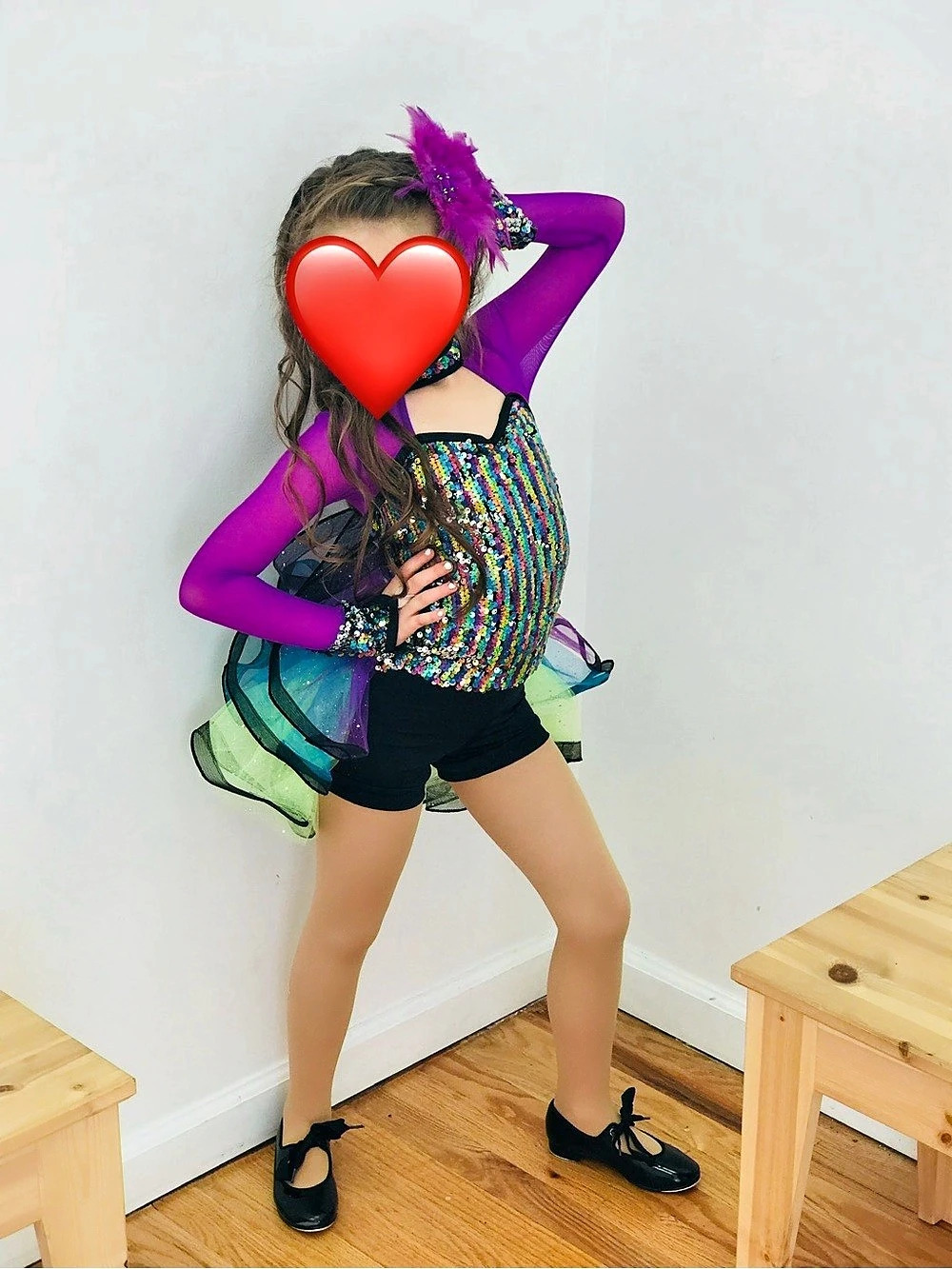 Weissman Together In This Kids Dance Costume Can use for Halloween worn once